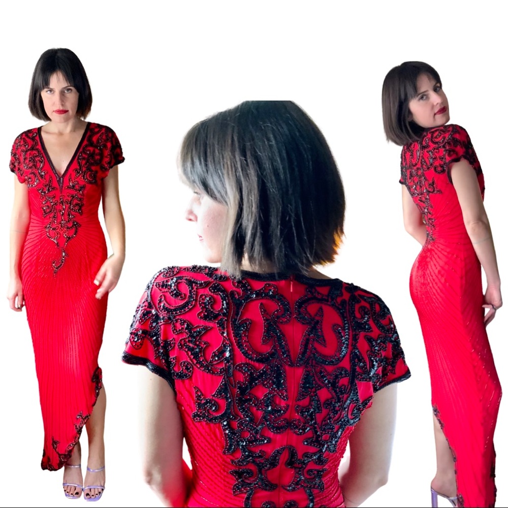 Vintage Cache Shark Bite Dress